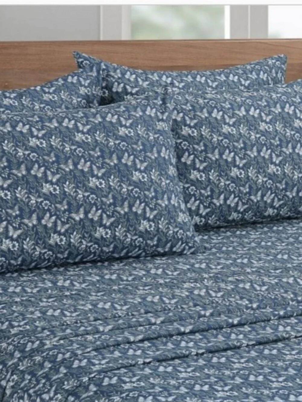 South Point Home Fashions Microfiber 6-piece Sheet Set, New, Butterfly Flowers